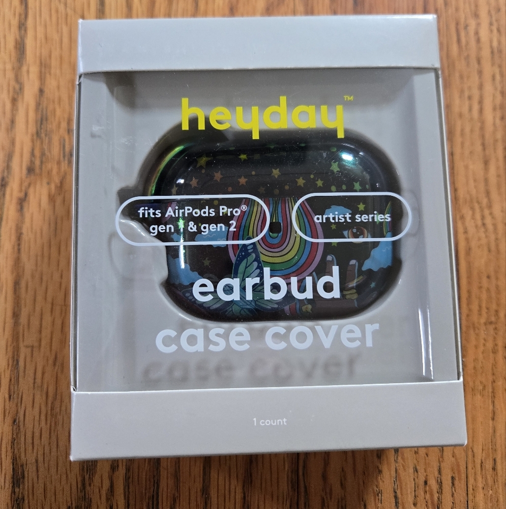Heyday Rainbow Earbud Case Cover